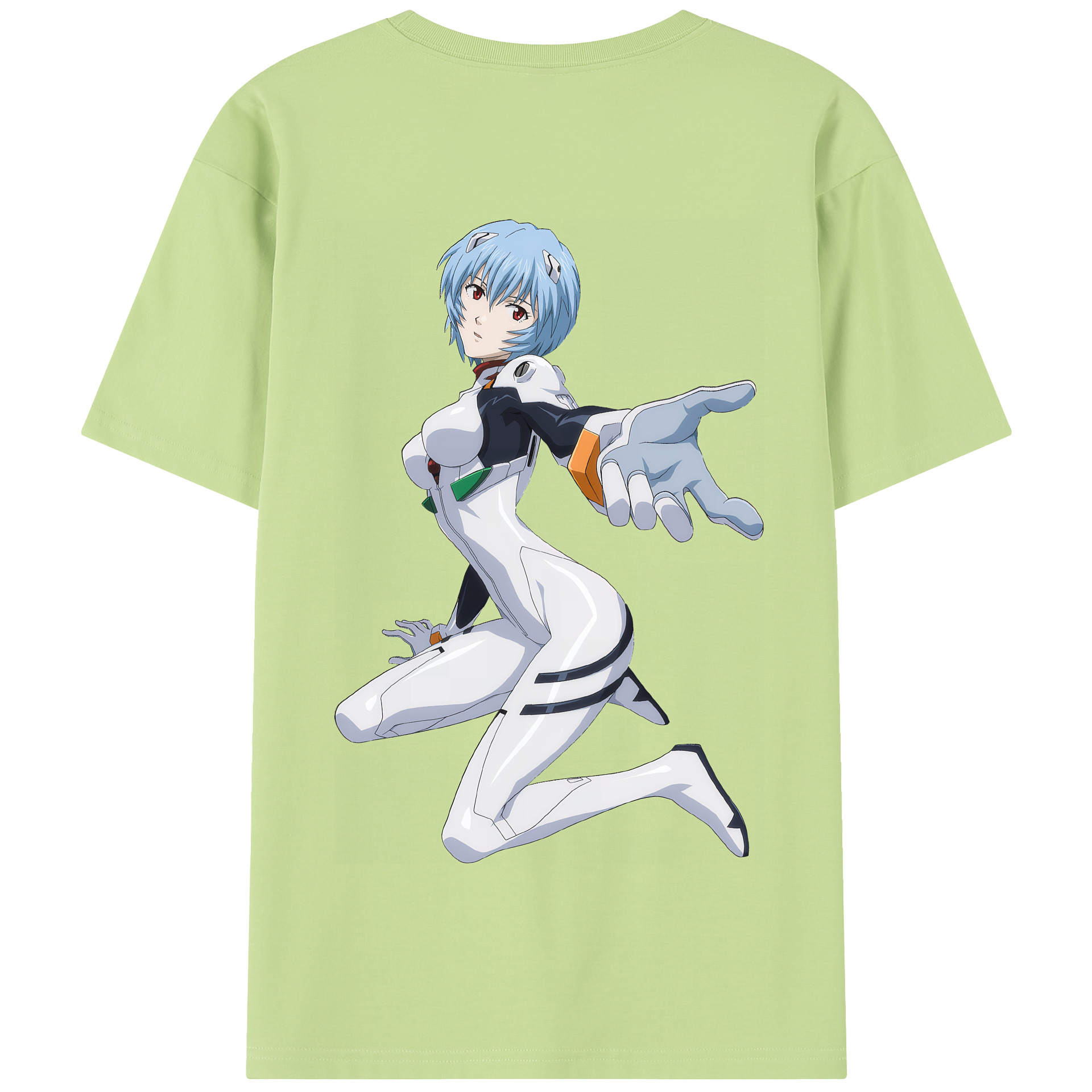 （画像用） EVA 新世紀エヴァンゲリオン 綿100％半袖Tシャツ（背面プリント）